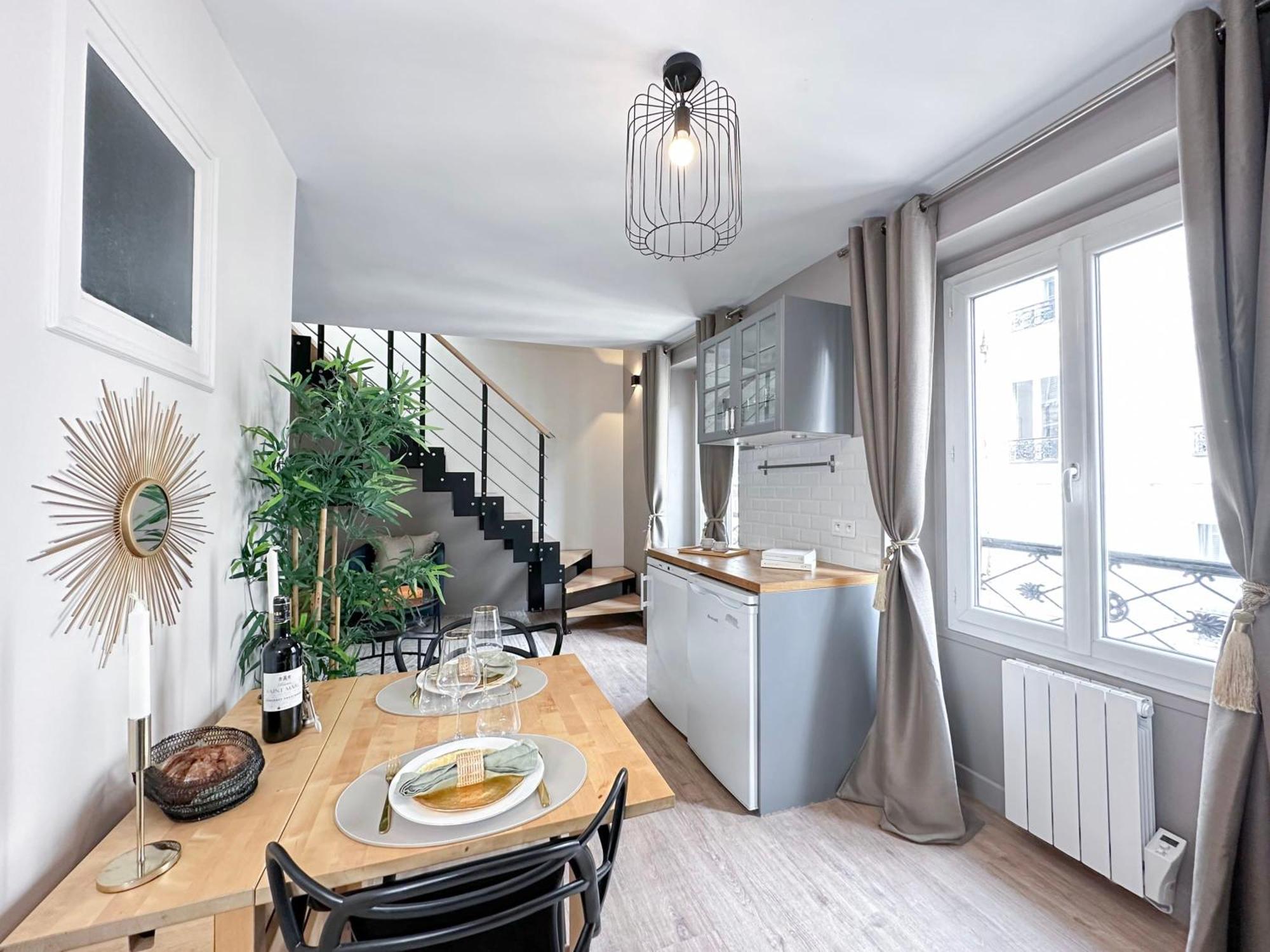 Stylish & Chic Duplex Near Eiffel Tower Apartment Paris Ngoại thất bức ảnh