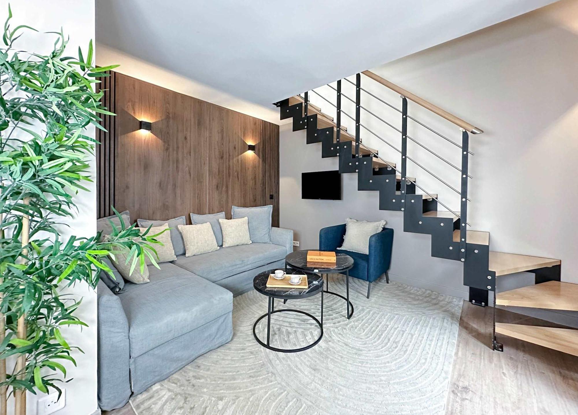 Stylish & Chic Duplex Near Eiffel Tower Apartment Paris Ngoại thất bức ảnh